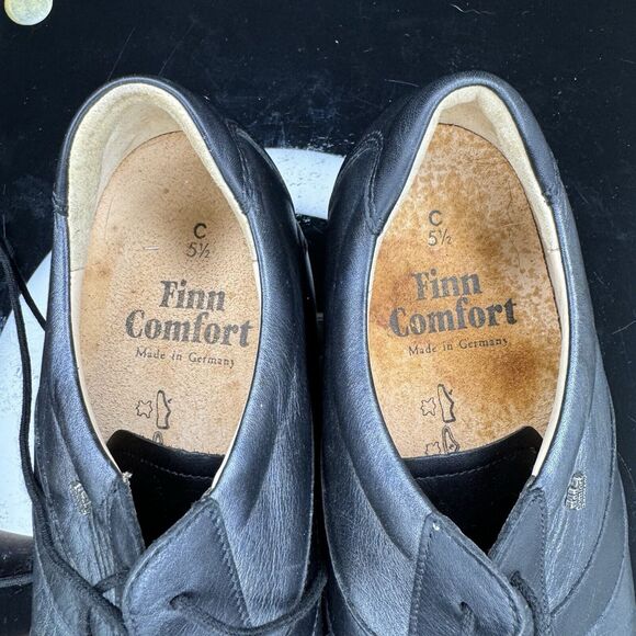 Finn Comfort Shoes 8 US Women's Queens Soft A3354472 Lace Up Shoes - Picture 12 of 16